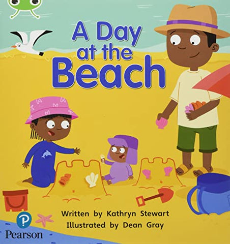 Bug Club Phonics Fiction Early Years and Reception Phase 1 A Day at the Beach (Phonics Bug)