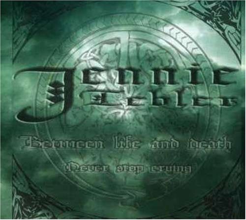 "CD cover with green-toned artwork and embossed text 'Jennie Tebler' and album titles."