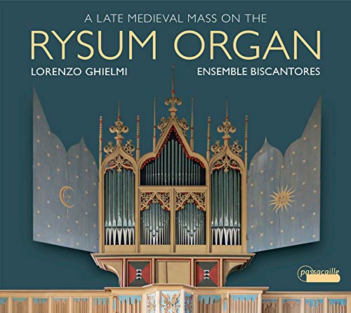 CD cover featuring an ornate organ against a dark green background with celestial elements.