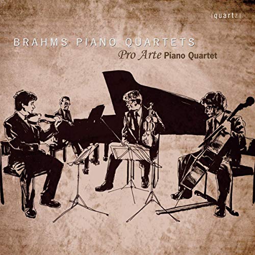 Pro Arte Piano Quartet - BRAHMS PIANO QUARTETS [CD]