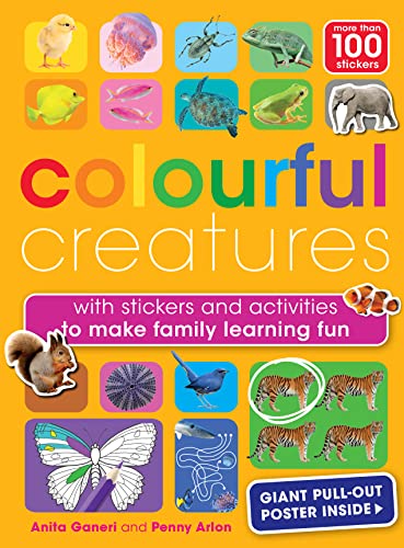 Colourful Creatures Activities & Stickers (Cool Creatures Activities and Stickers): with sticker and activities to make family learning fun: 2