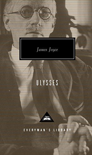 Book cover of "Ulysses" by James Joyce, featuring a sepia-toned portrait.