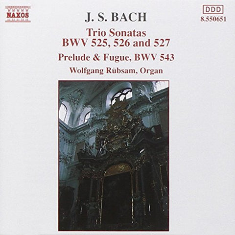 J.S. Bach - Trio Sonatas Bwv 525, 526 and 527/Rubsam [CD]