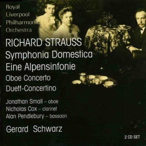 Gerard Schwarz & Royal Liverpool Philharmonic Orchestra - Richard Strauss: Symphonia Domestica; Eine Alpensinfonie [CD]