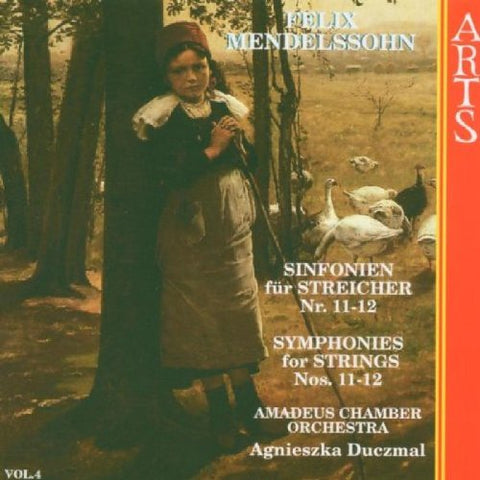 Felix Mendelssohn - Mendelssohn: String Symphonies, Vol.4 [CD]