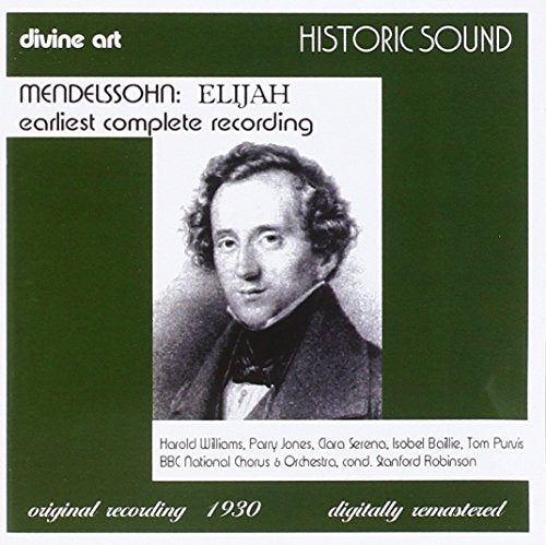 Various - MENDELSSOHN:ELIJAH [CD]