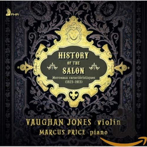 "Black and gold CD cover with ornate design and yellow text."