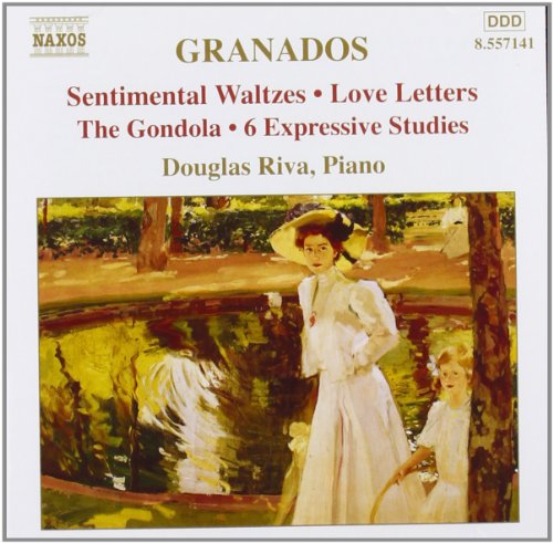 CD cover with painting of a woman and child by a pond.
