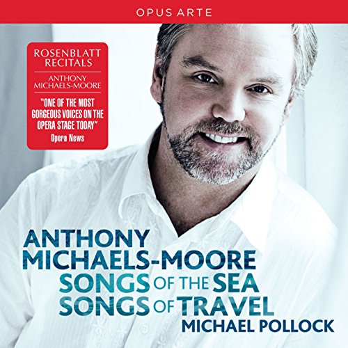 "CD cover featuring a man in a white shirt with blue and red text."