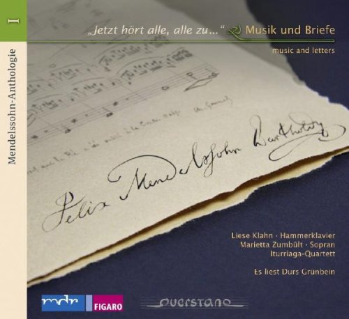 A CD cover featuring a signed sheet music on a dark background.