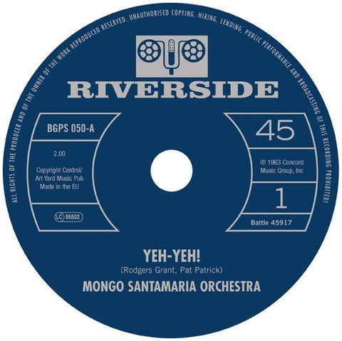 Mongo Santamaria Orchestra - Yeh-Yeh! / Get The Money [7"] [VINYL]