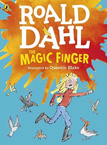 The image depicts a book cover with a blonde girl surrounded by birds.
