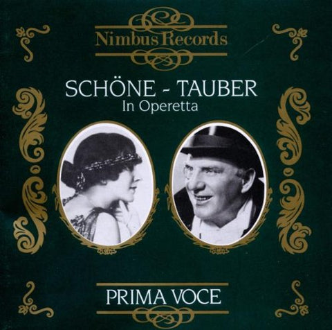 Schone/tauber - Lotte Schone and Richard Tauber in Operetta [CD]