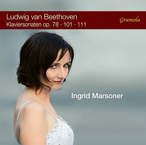 Ingrid Marsoner - Beethoven/Piano Sonatas [CD]