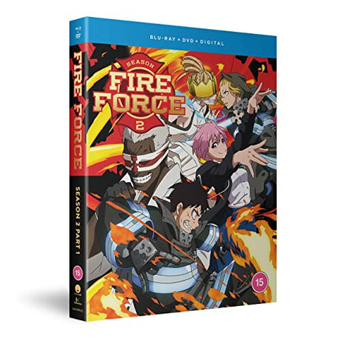 Fire Force Season 2 Part 1 - Blu-ray/dvd Combo + Digital Copy [BLU-RAY]