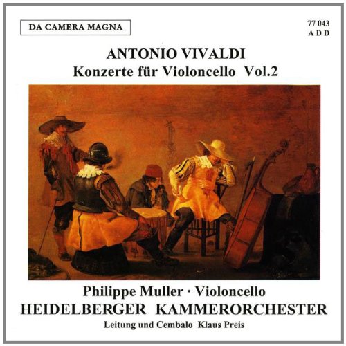 A CD cover featuring a 17th-century painting of men playing string instruments.