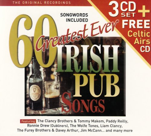 60 Greatest Irish Pub Songs - 60 Greatest Ever Irish Pub Songs [CD]