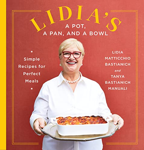 LIDIA S A POT A PAN AND A BOWL