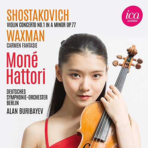 Alan Buribayev; Deutsches Symp - Mone Hattori: Voilin [Moné Hattori; Deutsches Symphonie-Orchester Berlin] [Ica Classics: ICAC 5156] [CD]
