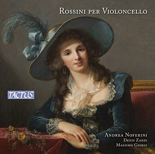 "CD cover featuring a 18th-century portrait of a woman in blue dress and hat."