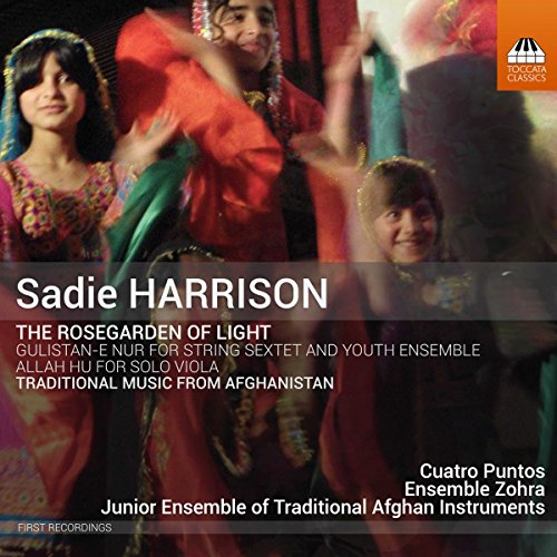 "CD cover featuring three Afghan women dancing in traditional clothing, with text overlay."