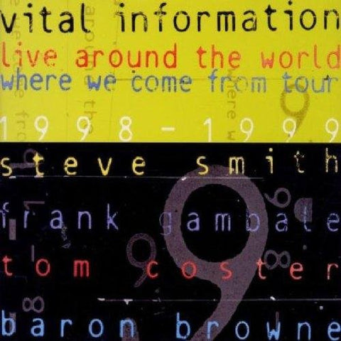 Vital Information - Live Around the World: Where We Come from Tour 1998-1999 [CD]