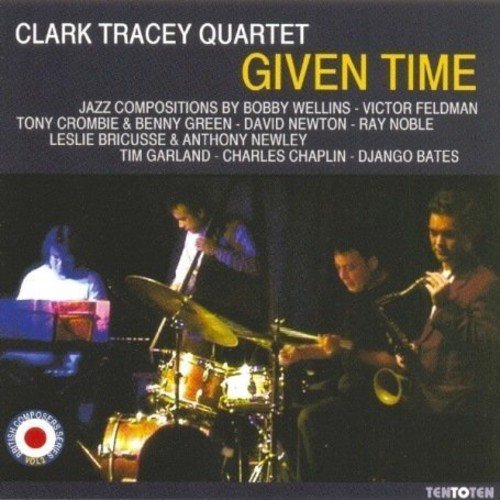 "Jazz album cover featuring a band performing on stage with various instruments."