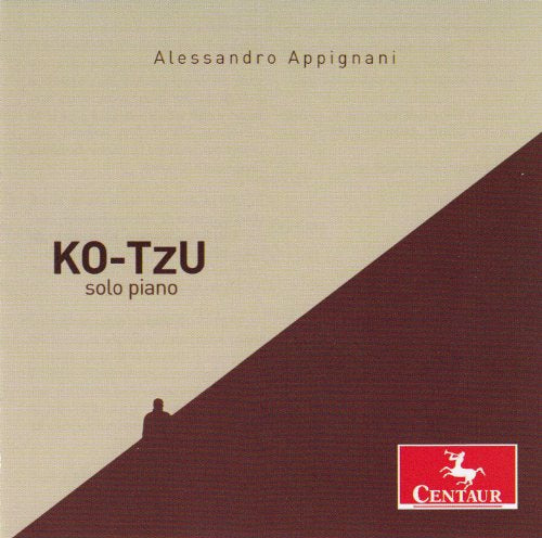 Album cover with beige and maroon diagonal split, featuring a silhouette and "Centaur" logo.