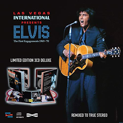 Elvis Presley - Las Vegas International Presents Elvis - the First Engagements 1969-70 (Deluxe 3Cd Digi Book)
