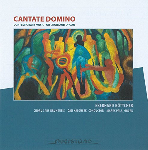 "CD cover with abstract painting of people, white and blue background, text."