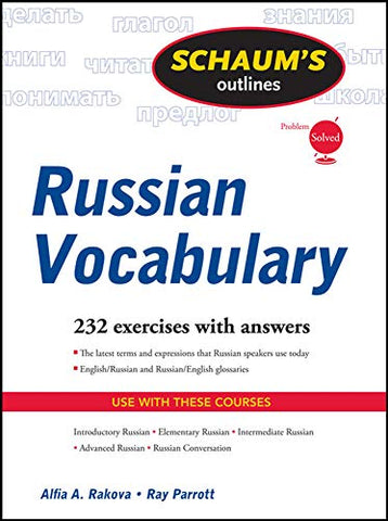 Schaum's Outline of Russian Vocabulary (SCHAUMS' HUMANITIES SOC SCIENC)