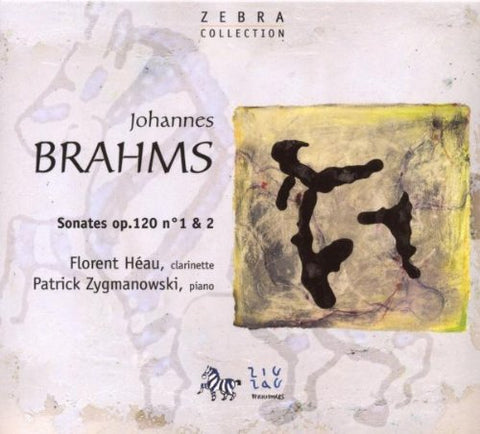 Florent Heau - Brahms - Sonatas for Clarinet and Piano Audio CD