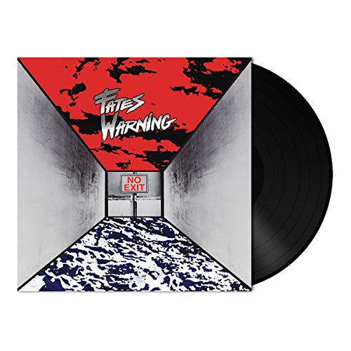 Vinyl record sleeve with a dark hallway and "No Exit" sign.