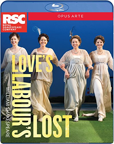 "Blu-ray case cover featuring four women in flowing white dresses holding hands."