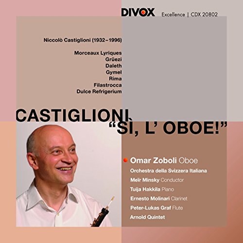 Zobolisvizzera Italiana Orc - Castiglioni: Si L'Oboe [CD]