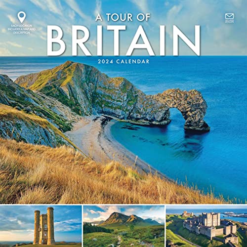 A Tour Of Britain Wall Calendar 2024