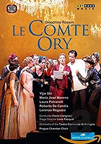 DVD cover for "Rossini: Le Comte Ory" featuring a group of opera performers.