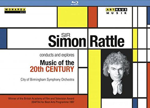 Sir Simon Rattle conducts and explores Music of the 20th Century [Blu-ray] Blu-ray
