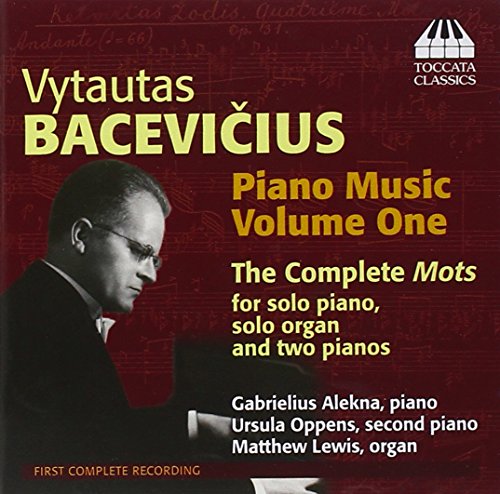 Aleknalewisoppens - BACEVICIUS:PIANO MUSIC VOL 1 [CD]