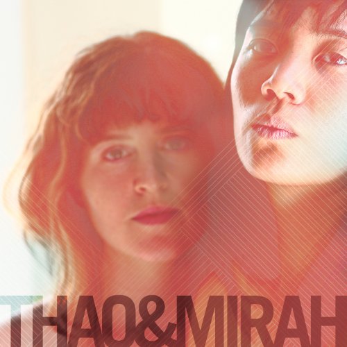 Album cover featuring two women's faces with red overlay and diagonal lines.