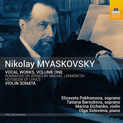 Various - Nikolai Myaskovsky: Vocal Works, Vol.1, Violin Sonata in F major, Op.70 [CD]