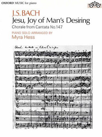 Jesu, Joy of Man's Desiring: Piano solo
