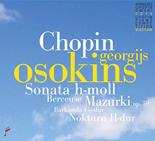 "CD cover with blue sky, white clouds, and white and yellow text."