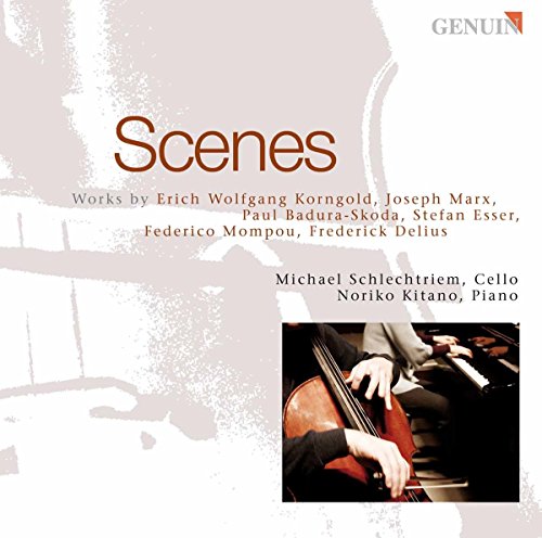 "CD cover with cello and piano image, featuring musicians' hands playing instruments."