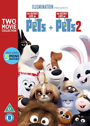 The Secret Life Of Pets 1 & 2 [DVD]