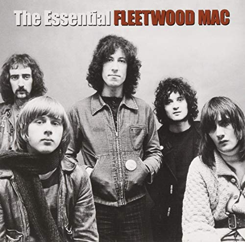 Fleetwood Mac album cover featuring a black and white group portrait.