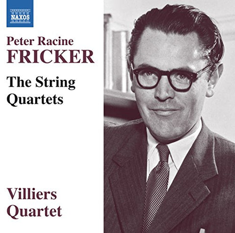 Villiers Quartet - FRICKER: THE STRING QUARTETS [CD]