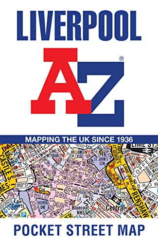 Liverpool A-Z Pocket Street Map: Navigate the vibrant streets of Liverpool with ease using this must-have up-to-date city guide