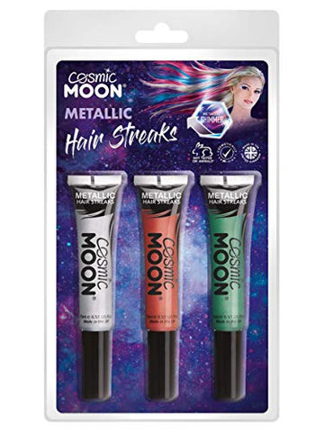 Cos Moon Metallic Hair Streaks  - Adult Unisex