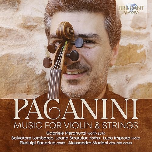 Gabriele Pieranunzi Salvatore - Paganini: Music for Violin & Strings [CD]